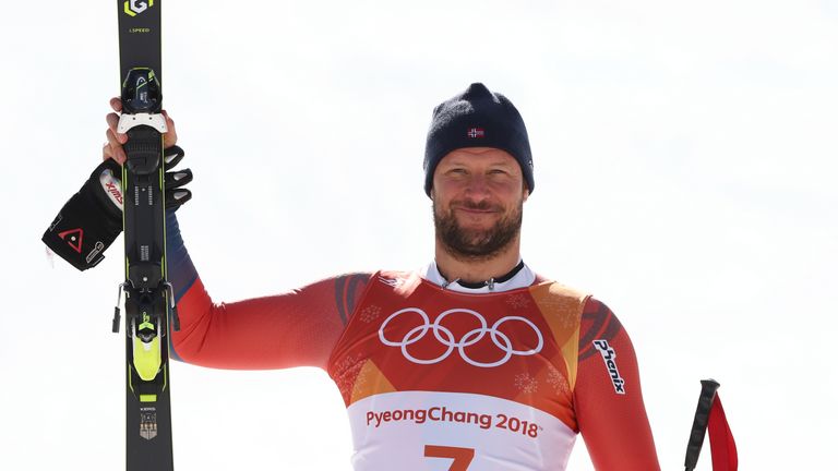 Aksel Lund Svindall is the first Norwegian to take men's downhill gold