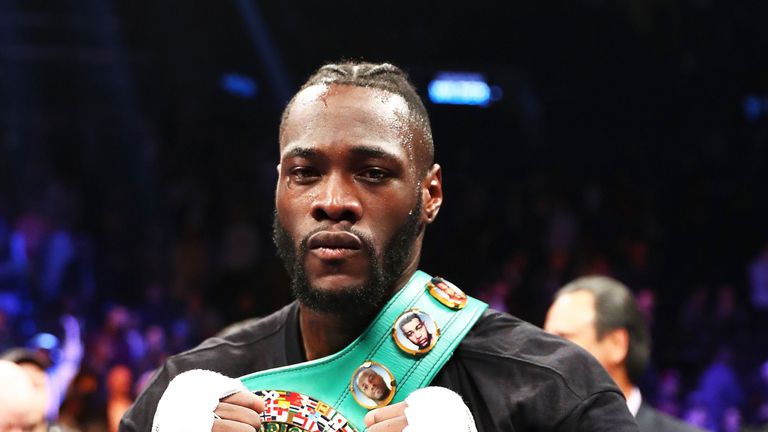 Deontay Wilder is awaiting an offer for the Joshua fight