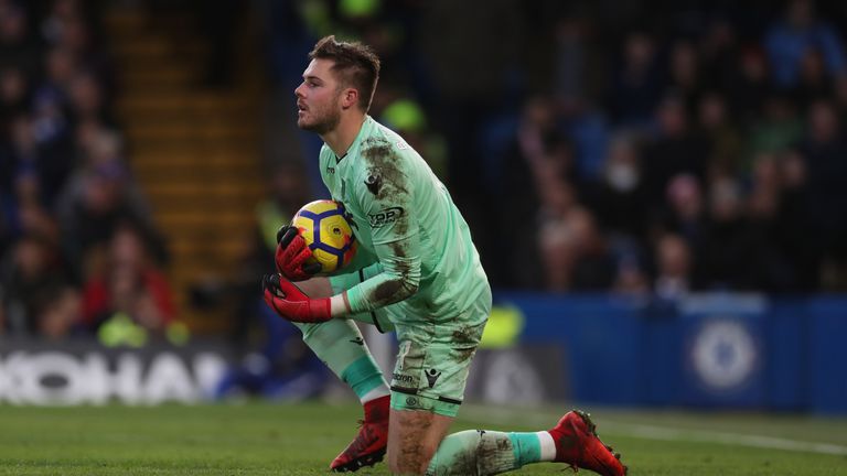 Jack Butland helped Stoke to a point at Southampton