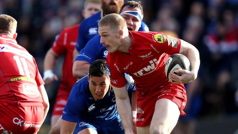 Johnny McNicholl went over for the game's opening try after 10 minutes