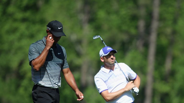 Garcia is looking forward to seeing Tiger Woods return to Augusta