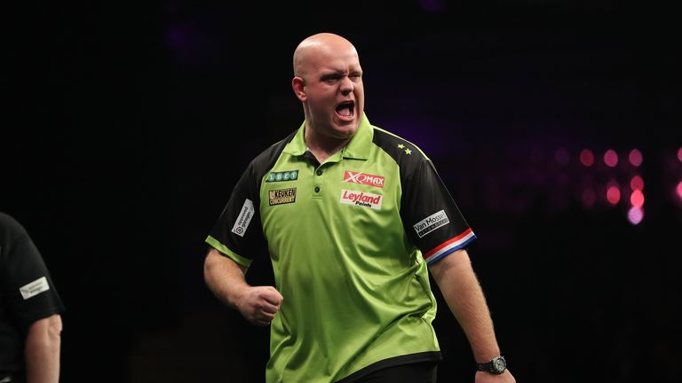 There will be no Michael van Gerwen in Exeter after heavy snow and Storm Emma wreak havoc across the UK