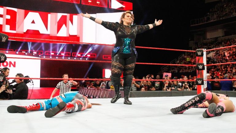 Nia Jax will challenge Asuka's undefeated streak at Elimination Chamber