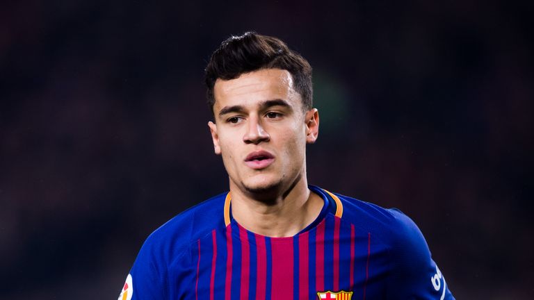 PSG are targeting Barca midfielder Philippe Coutinho