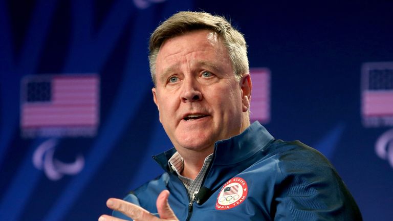 Scott Blackmun is stepping down as chief executive of the United States Olympic Committee