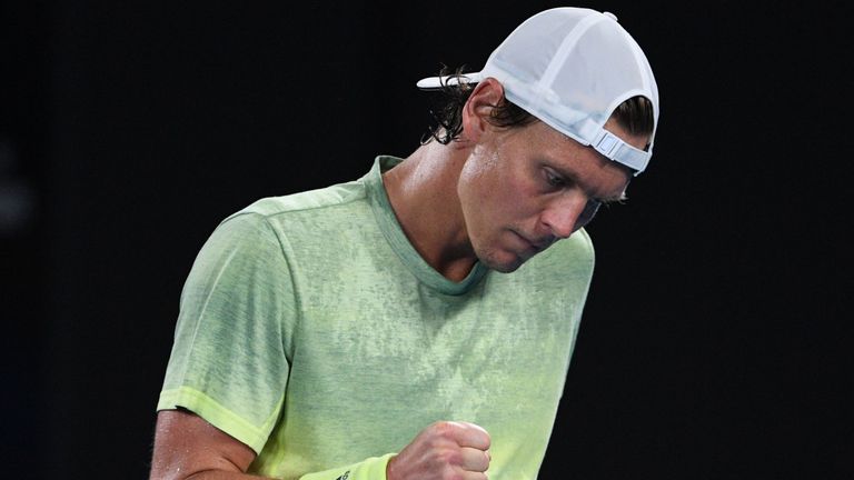 Former Rotterdam champion Tomas Berdych made a winning start to his campaign on Monday