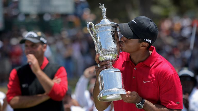 Woods went on to win the play-off against Mediate in 2008