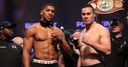 What time is Joshua in the ring?