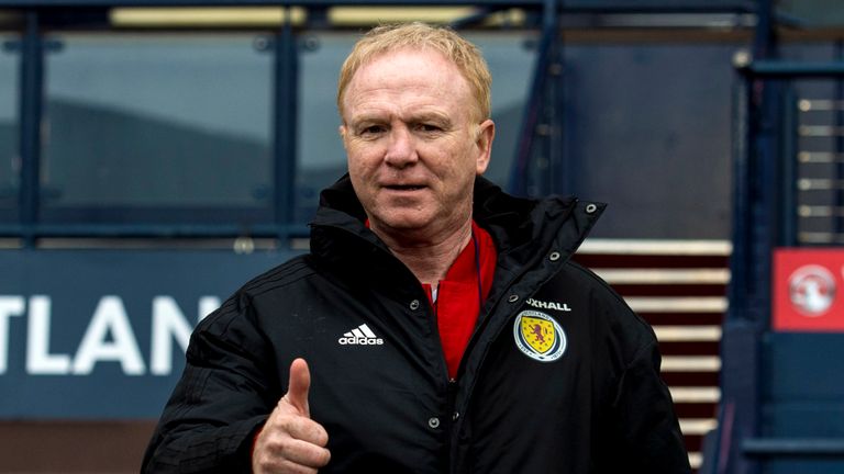 Alex McLeish won seven of his 10 games in charge of Scotland during his first stint in charge