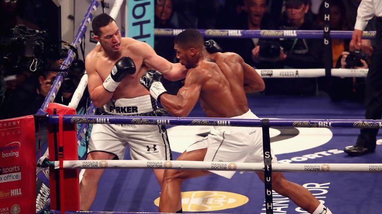 Parker's chin withstood Joshua's punches