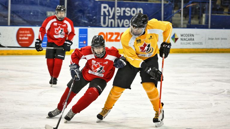 Lena excels in Paralympics hockey Lena excels in Paralympics hockey