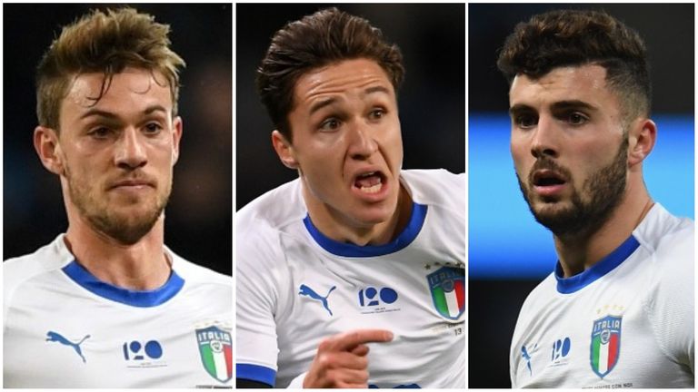 Daniele Rugani, Federico Chiesa and Patrick Cutrone could all be Italy regulars