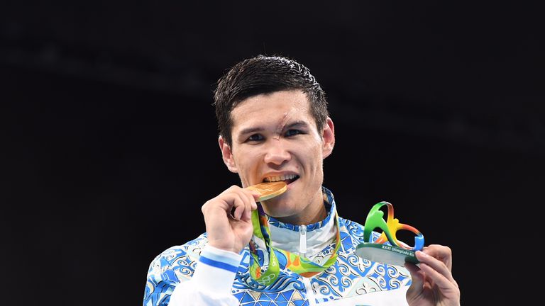 Daniyar Yeleussinov won gold at the 2016 Olympics