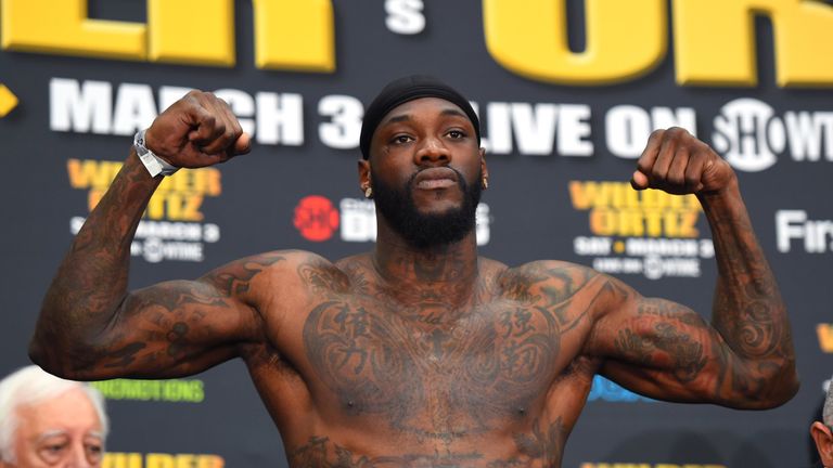 Deontay Wilder was at his lightest since 2009 (his third pro fight) last weekend