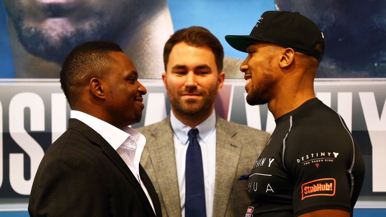 Anthony Joshua's promoter Eddie Hearn reveals shocking plans of Dillian Whyte rematch