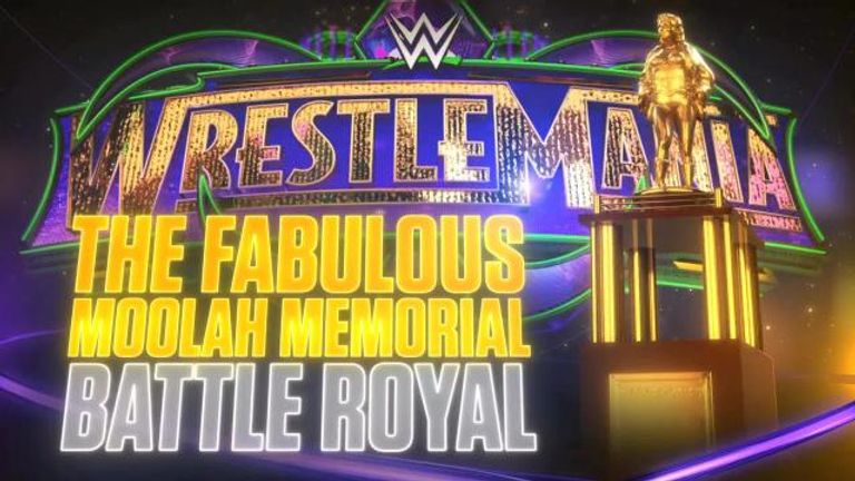 The WWE women's division will stage the first Fabulous Moolah Memorial battle royal at this year's WrestleMania