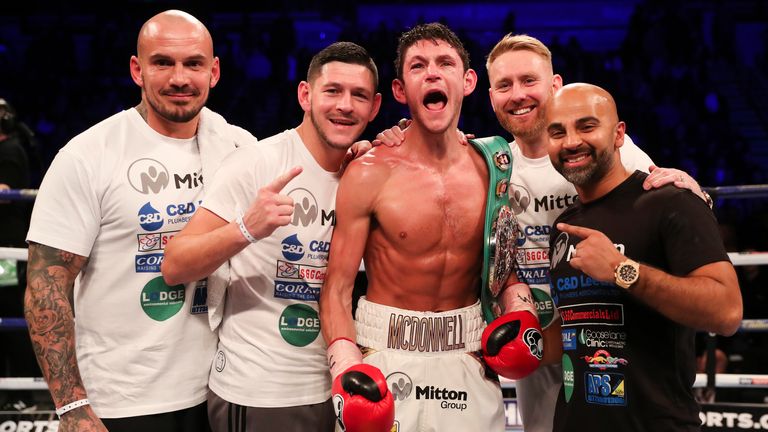 Gavin McDonnell faces Stuart Hall this Saturday, live on Sky Sports, and is chasing world title opportunities