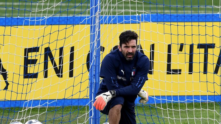 Buffon called time on his international career in November after Italy failed to qualify for the World Cup