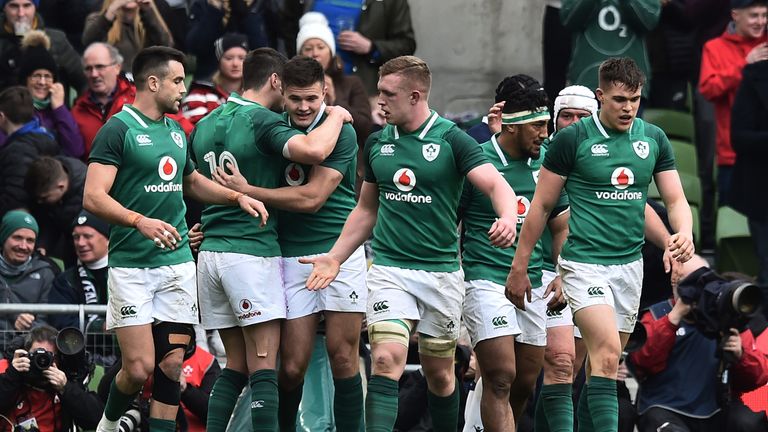 Ireland clinched the Six Nations title after England failed to beat France