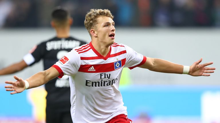 Jann-Fiete Arp is the great young hope at Hamburg