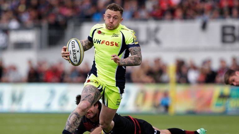 Josh Charnley made 32 appearances for Sale Sharks
