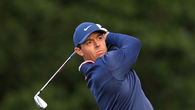 Rory McIlroy made only one birdie on the first day in Tampa