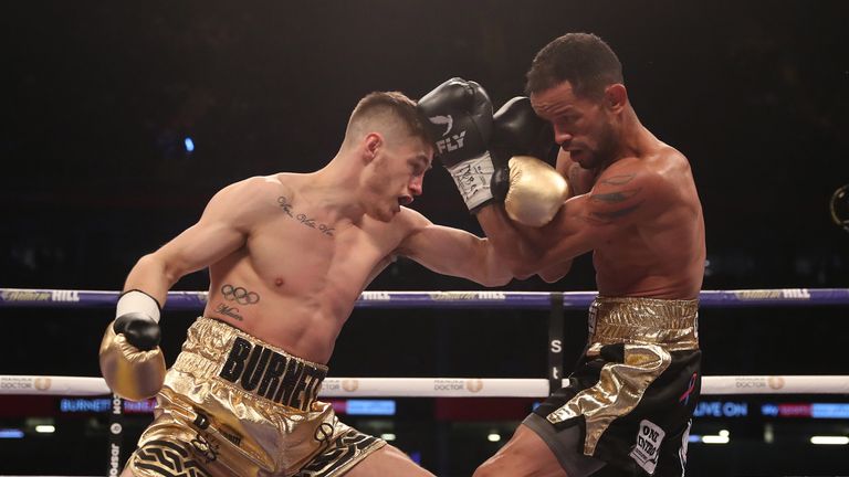 The Belfast man continued to control the fight in the closing stages