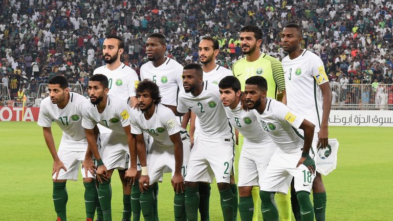 Saudi Arabia are the Green Falcons