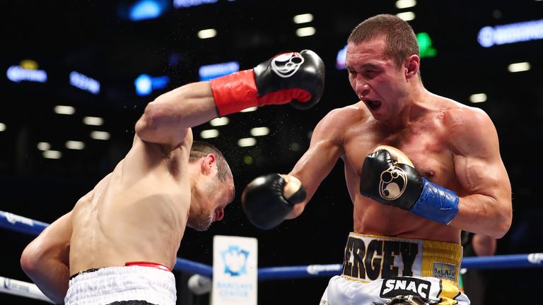 Sergey Lipinets is defending his IBF super lightweight belt in San Antonio