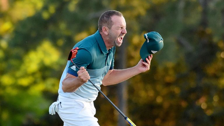 Garcia finally landed his maiden major title in thrilling style last year