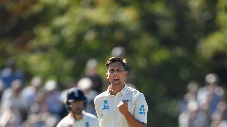 Trent Boult took Alastair Cook's wicket four times in the series