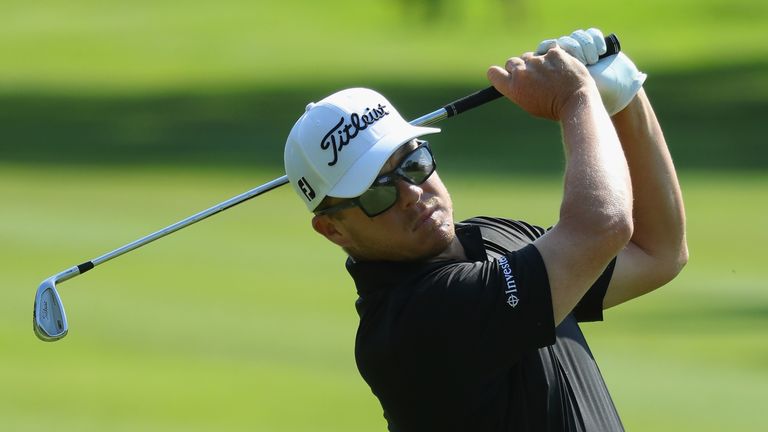 George Coetzee holds the halfway lead in South Africa