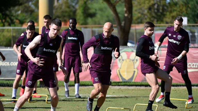 West Ham do not play again until March 31 (courtesy of West Ham United Football Club) 