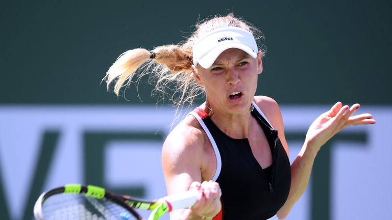 Caroline Wozniacki can return to the summit of women's tennis with the title in Indian Wells