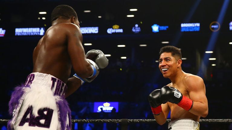 Vargas remained positive from start to finish