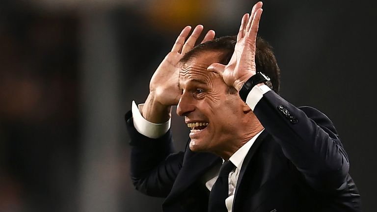 Massimiliano Allegri's Juventus could win the double