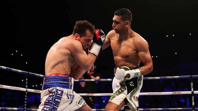 Lo Greco could not cope with Khan's dazzling speed
