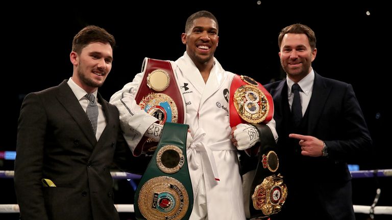 Negotiations for Anthony Joshua to fight Deontay Wilder will continue next week