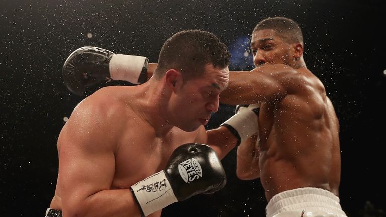 Joshua had to settle for a wide points win over Joseph Parker