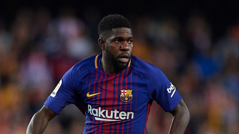 Barcelona's Samuel Umtiti