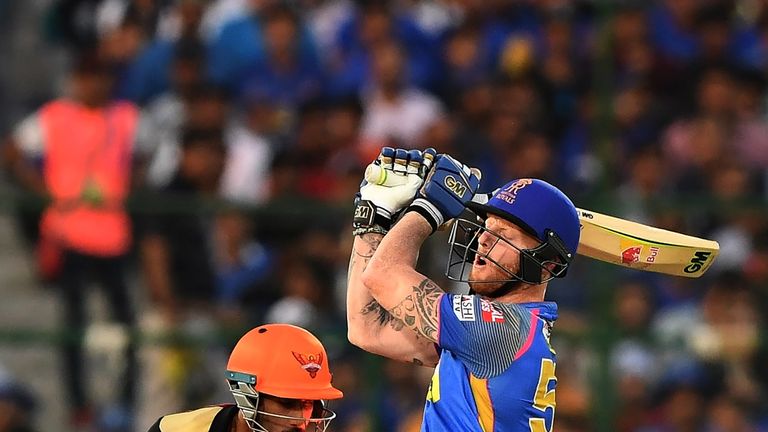 Ben Stokes was bowled for a duck by Yusuf Pathan (Credit: AFP)