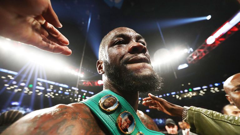 Deontay Wilder will table his own terms for a fight with Anthony Joshua