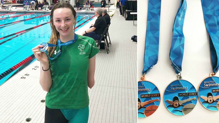 Ellen Keane in great spirits and form ahead of a busy summer in the pool
