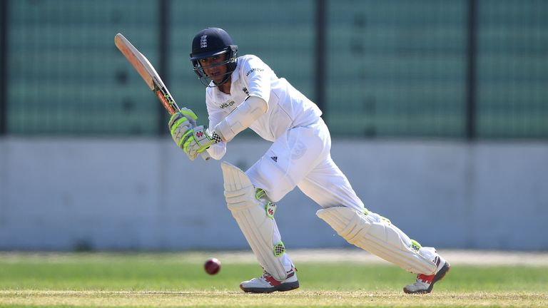 Haseeb Hameed hit two fifties and averaged 43.80 in his three Tests in India