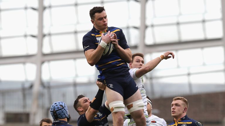 Leinster's 21-year-old lock James Ryan has enjoyed a remarkable season