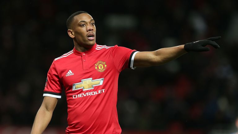 Anthony Martial's future at Manchester United is uncertain