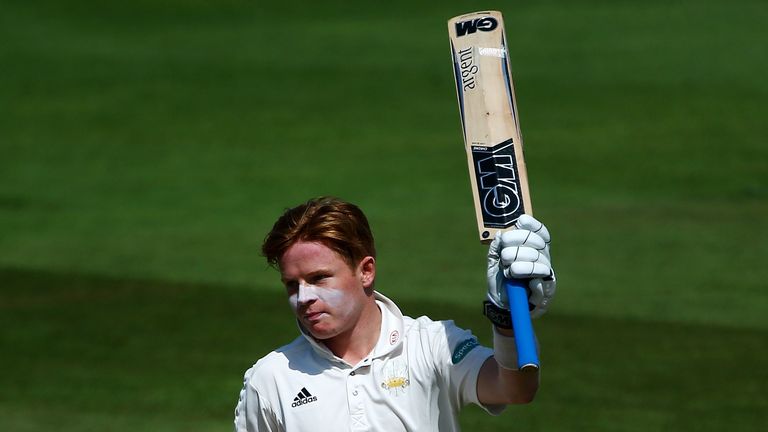 Ollie Pope has an average of 85.50 in the County Championship this season