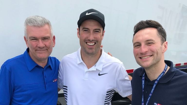 Ross Fisher (middle) is in the field in New Orleans this week