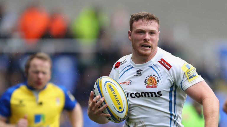 Sam Simmonds scored three tries for Exeter in a resounding win
