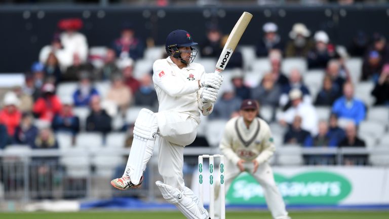 Bailey in full flow down the order for Lancashire against Surrey